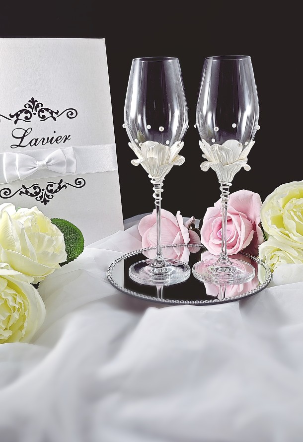 Luxusné svadobné poháre Aurora-img