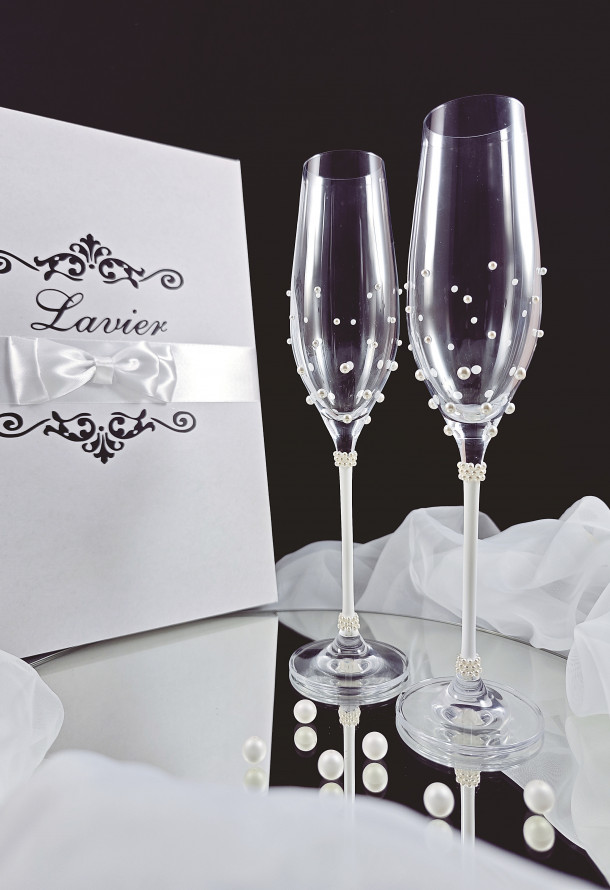 Svadobné poháre Royal Pearl-img