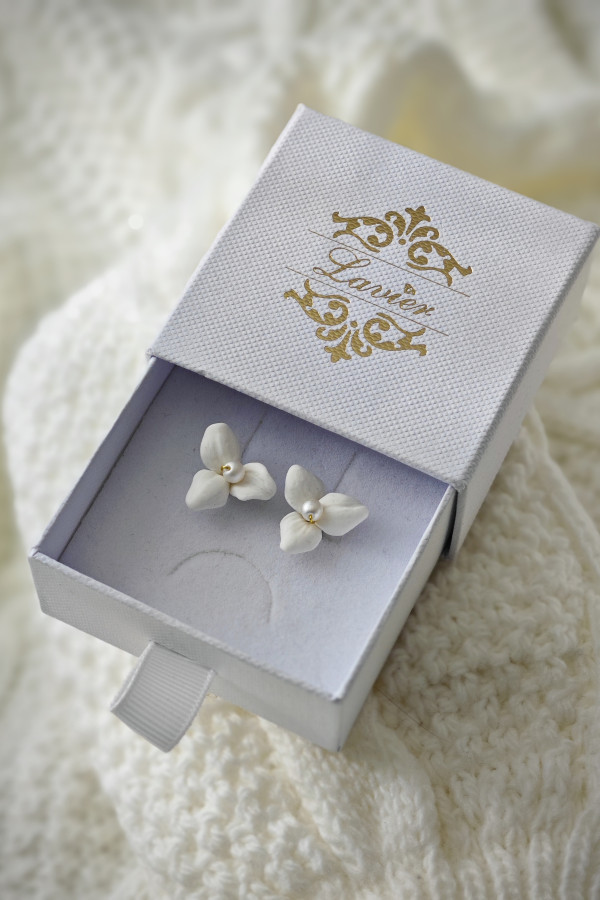 Mini náušničky Fleur-title-img