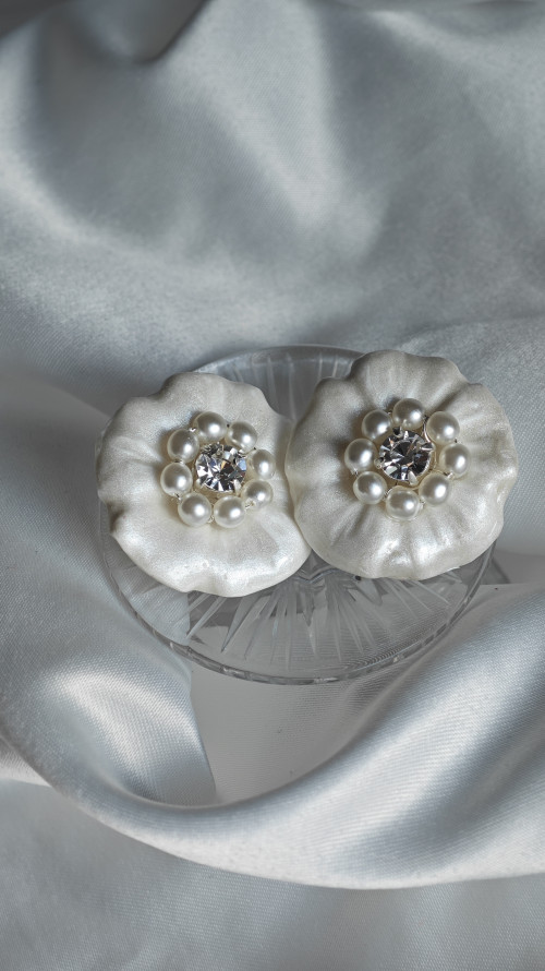 Náušnice Perlový kvet (perleť)-img