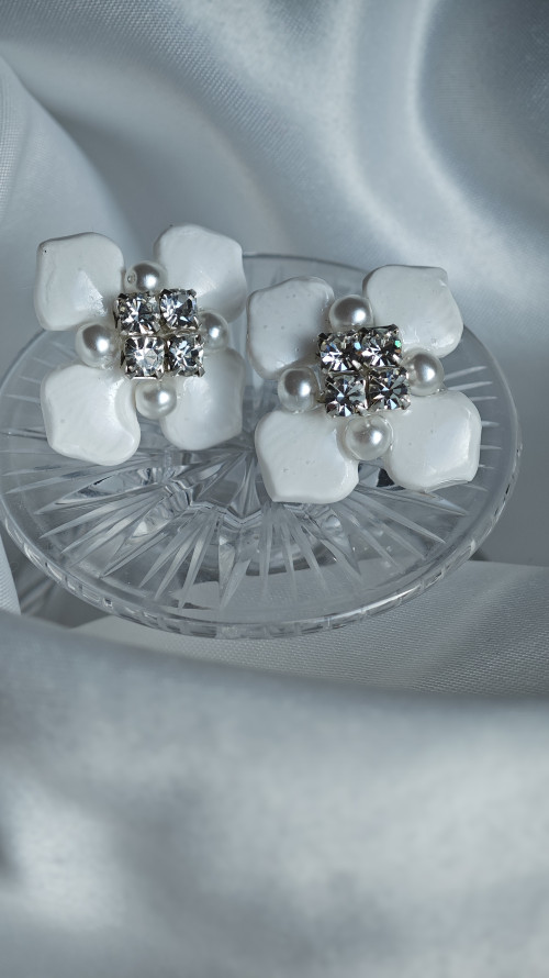 Náušnice Ľadový kvet-img